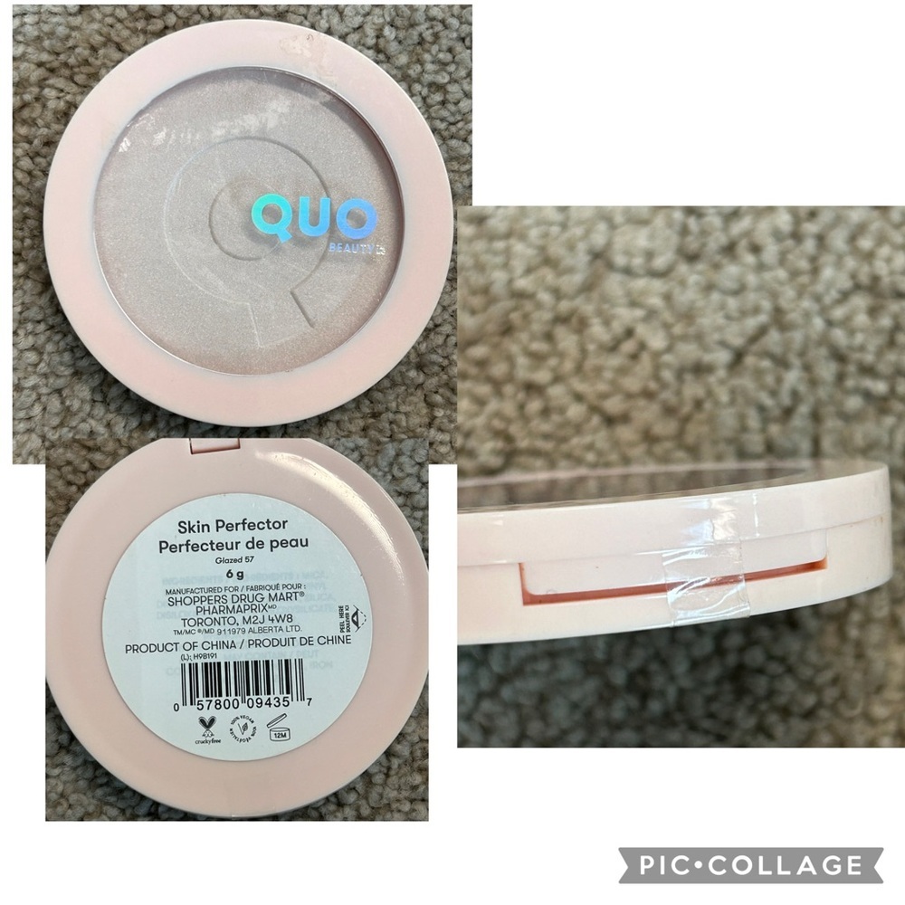 Quo makeup assorted bundle eyeshadow blush highlighter liquid illuminating drops - Picture 5 of 10